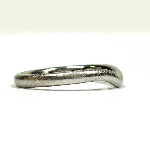 Tiffany and Co. Ring Curved band Peretti Platinum - Picture 2 of 8